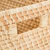 Nitori Rattan Basket Horizontal NITORI 8421032 RD-001, Half, Natural,
