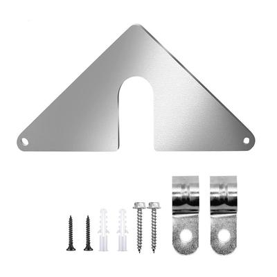 Montážní deska pro baterii, Kovový držák hadice baterie, Snadná instalace, Vhodné pro většinu vnitřních i venkovních baterií