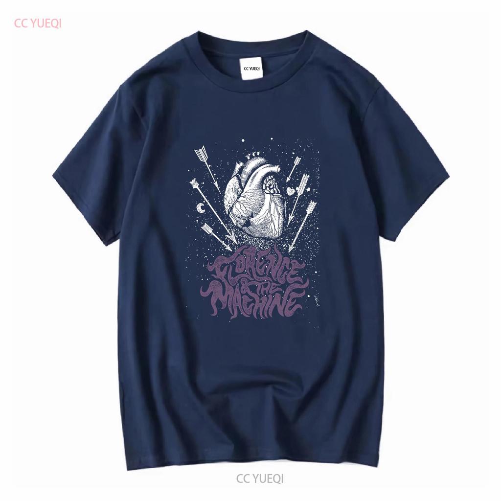 Florence And The Machine Tričko Vintage Texty z alba vintage Opraný top Pro každodenní nošení Měkký Pohodlný Ležérní Mírně