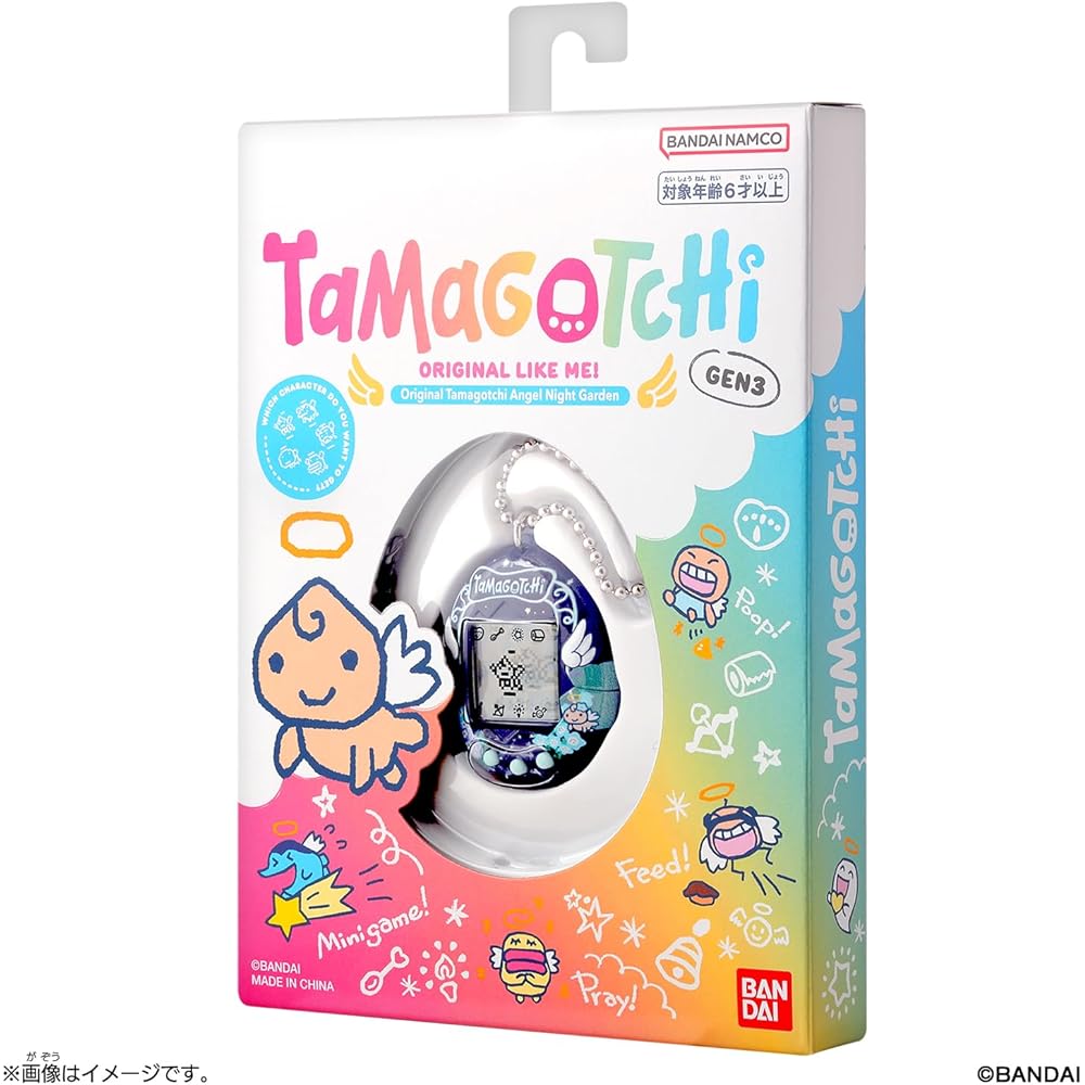 Bandai Original Tamagotchi Angel Night Garden Ages 6 and Up Electronic Pet Toy