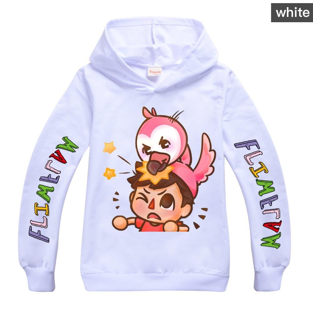 2026 Fall Anime Flamingo Youtube Gamer Albert Mr Flimflam Hoodie Kids Cute Sweatshirts Baby Boys Casual Coats Girls Outerwear