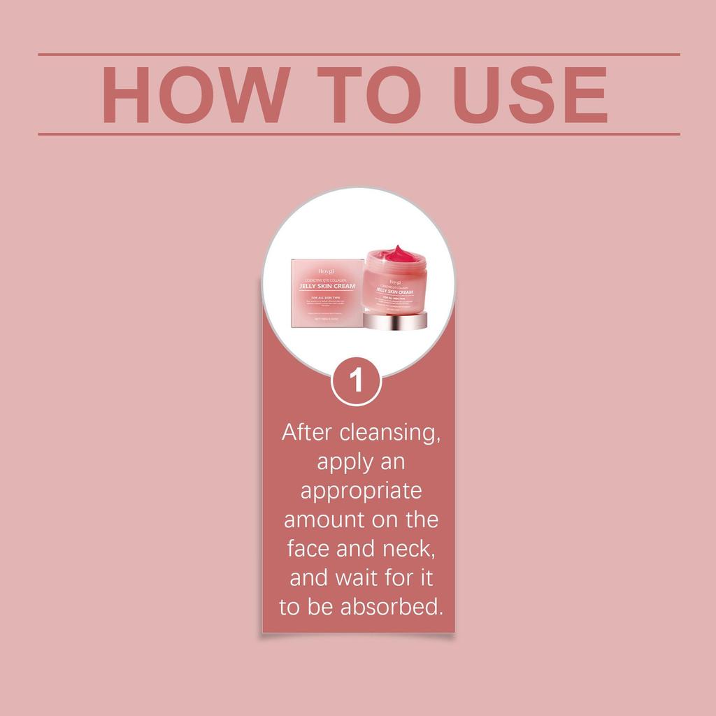 Hoygi 100g Collagen Cream Moisturizes, Moisturizes and Tightens