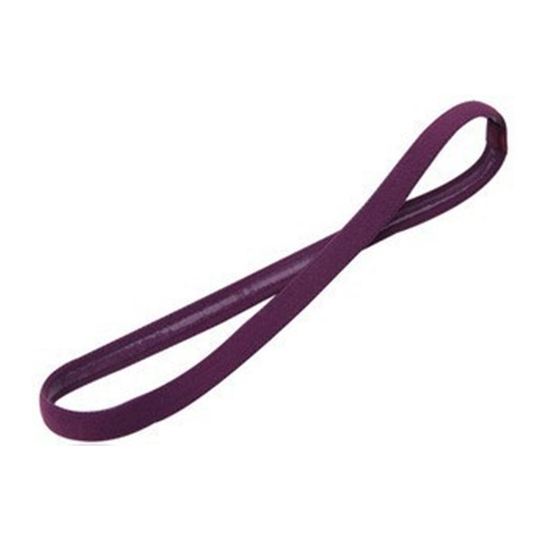 

Тонкие спортивные повязки на голову для женщин и мужчин, нескользящие повязки для йоги, эластичные повязки на голову для футбола, баскетбола, американского футбола, тенниса и гольфа фиолетовый