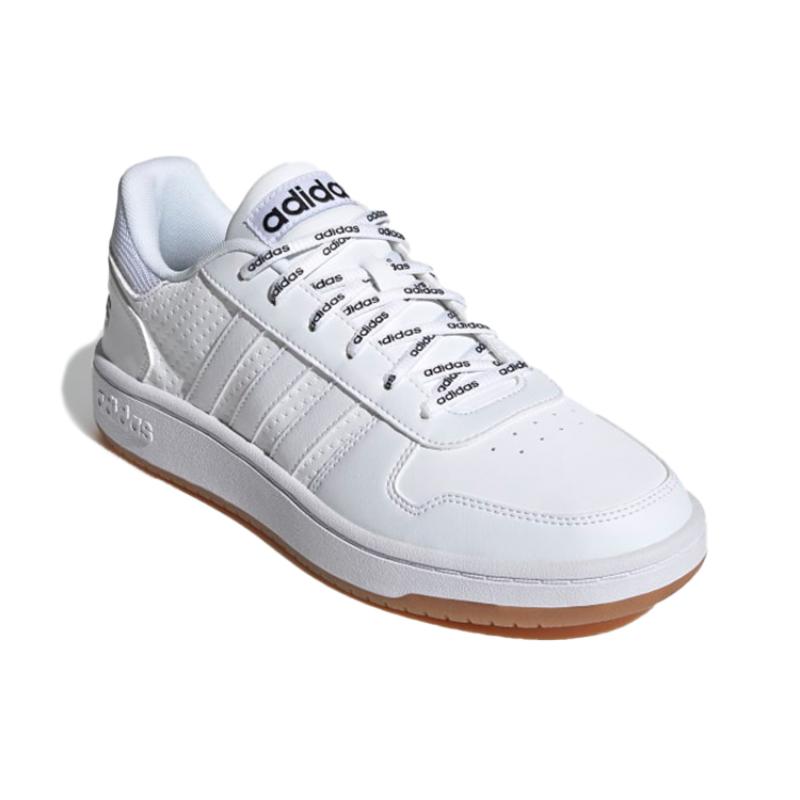 Adidas Hoops 2.0 'White Brown' Sneakers FY8630