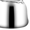 Steel Stainless Boiling Kettle Whistling Audible Alarm Large Opening Stovetop Teapot With Tea