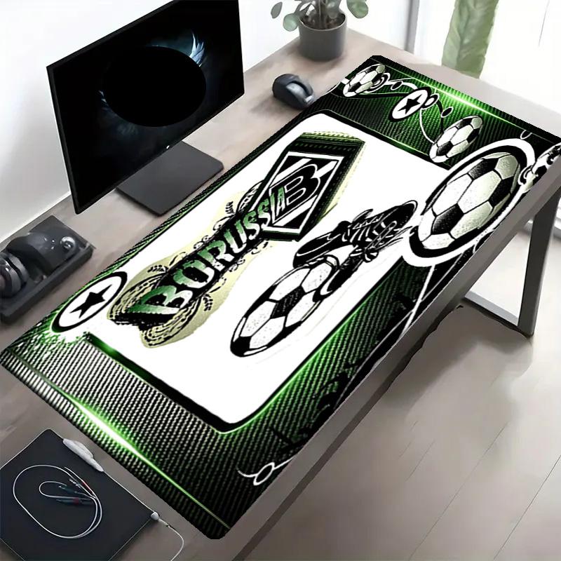 Borussia Mönchengladbach Print Mauspads, Anti-Rutsch Schreibtisch-Tastaturmatte, für PC Laptop Gaming Arbeiten Tägliche Nutzung, Cooles Festival Überraschungsgeschenk