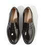 Firenze Atelier [Vibram] Y-Tip Line Round Toe Commando Sole Penny Loafer 6008 [Brown Advan]