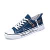 Letnie Męskie Trampki Płócienne Niskie Codzienne Oddychające Buty Nastolatki Modne Lekkie Młodzieżowe Streetwear Wygodne Obuwie
