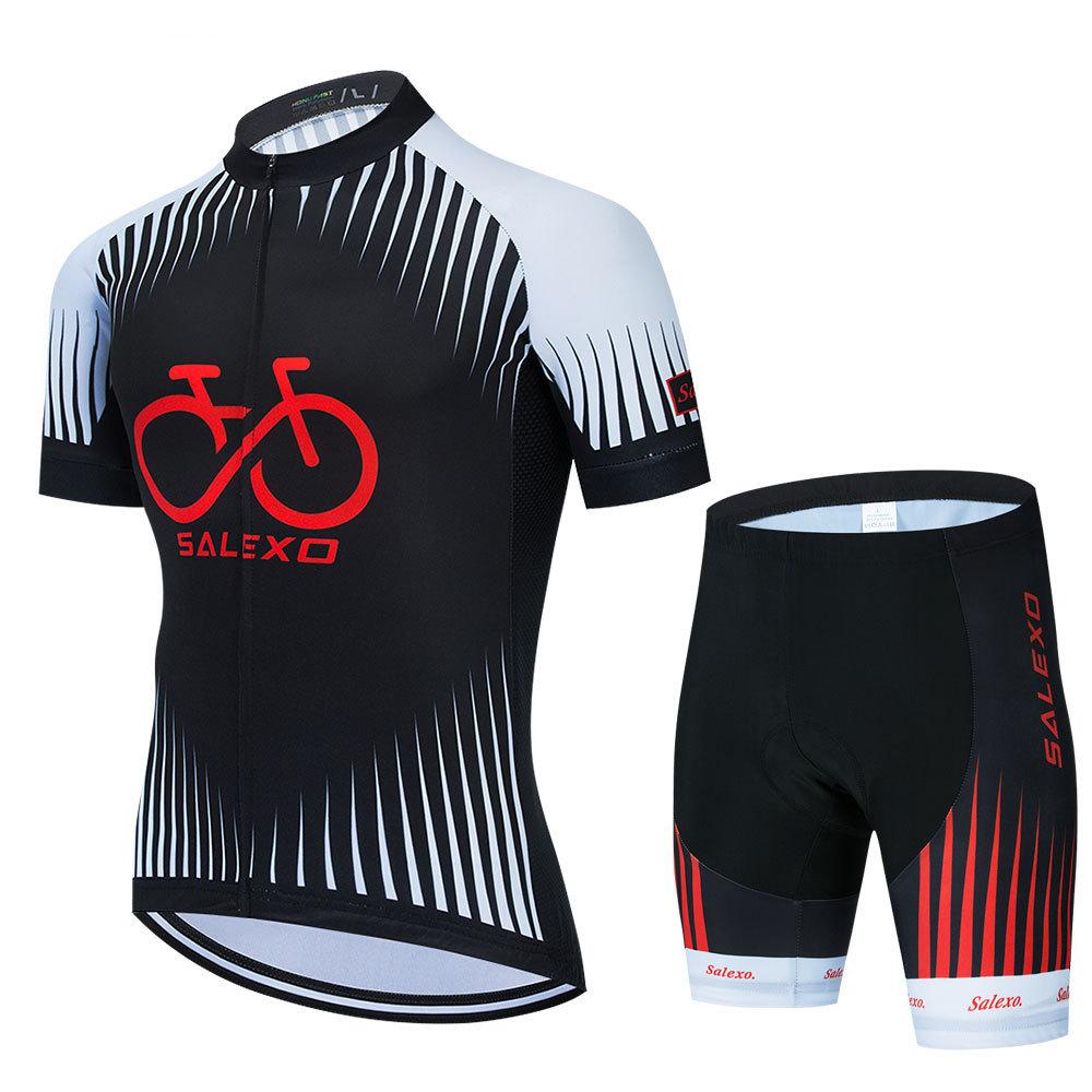 Short-sleeved Cycling Clothing Men's Suit Summer Road Cycling Clothing Quick-drying Breathable 2026 Summer Breathable Cycling Clothing Suit