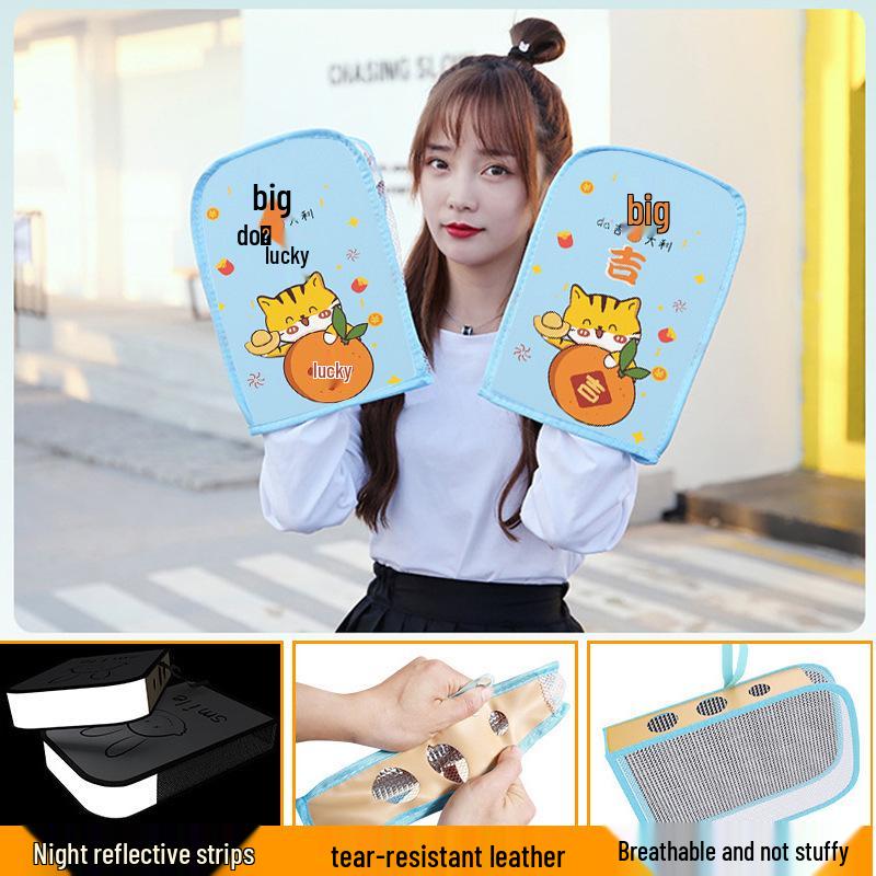 Electric Vehicle UV Protection Gloves: Waterproof, Windproof Handlebar Covers for Bikes and Motorcycles