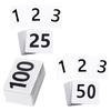 Portable Double Sided Seats Number Cards Place Card for Conferences and Banquets Elegant Wedding Table Numbers