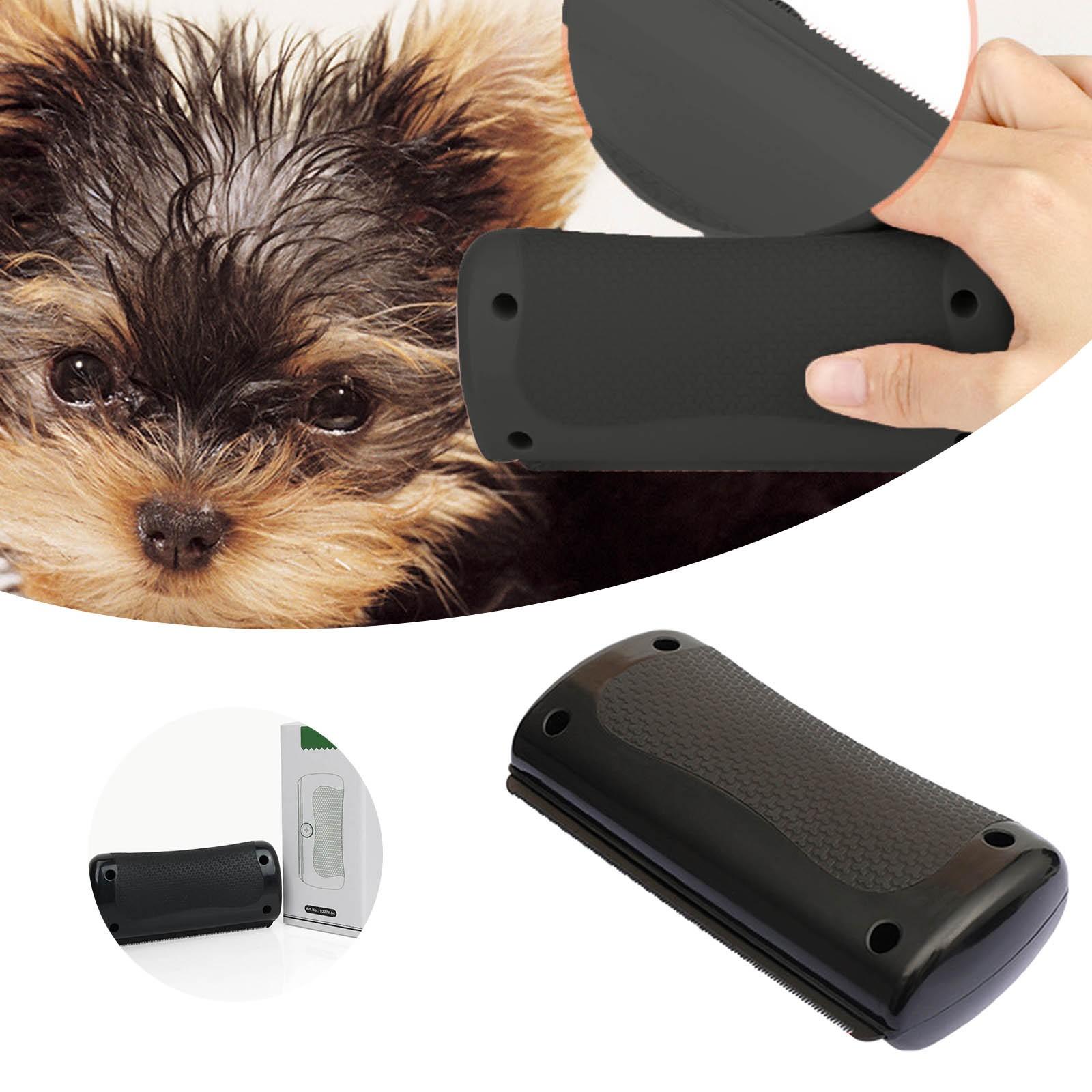 

Pet Comb Grooming Massage Brush For Dog Cat Open Knot Pet Hair Removal Brush Durable Professional Kitten Combs Pet Accessories One Size чёрный