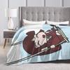 Crayons Shin Chans Anime Blanket Fleece Autumn Suotome Ai Breathable Lightweight Throw Blankets for Home Bedroom Bedspread
