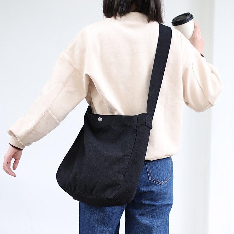 Spacious Japanese Vintage Washable Tote Bag Stylish Canvas Shoulder Bag For Women