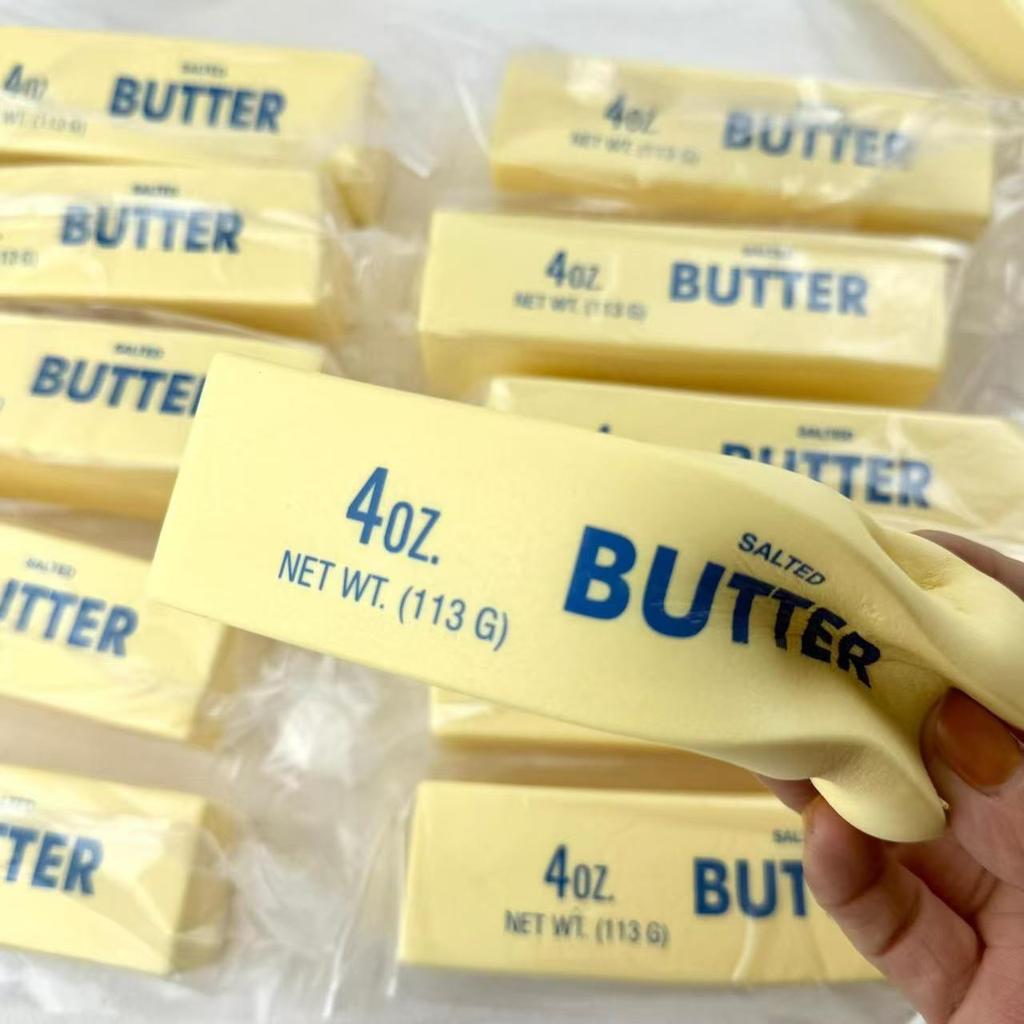 Butter-Stift Squishy Spielzeug Langsamer Rückprall Knetspielzeug Butter-Ziegel Taba Squishy Fidget Spielzeug Anti-Stress-Abbau Weiches Sensorisches Geschenkspielzeug