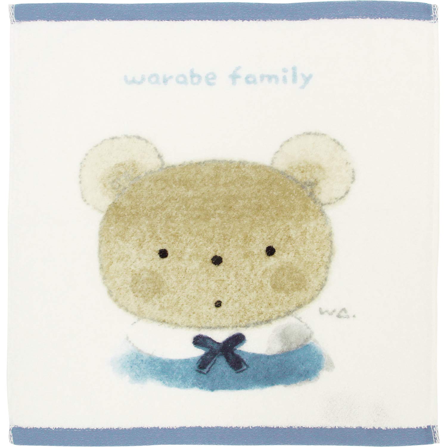 

Hayashi Hand 34 x 35 Imabari Warabe Big WI207901 Towel, Approx. cm, Towel, Face, Blue, синий