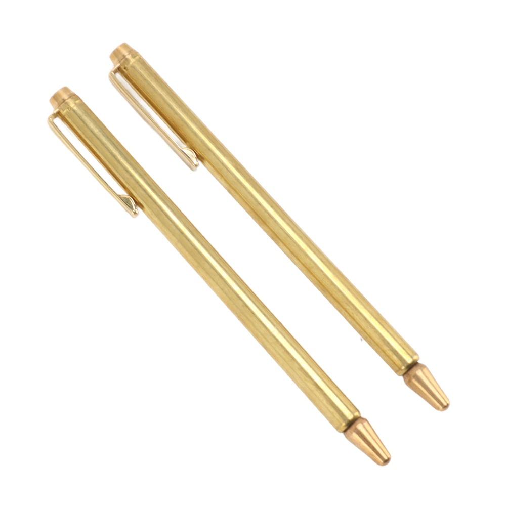 2Pcs Handy Tool Stainless Steel Detection Rod Pen Type Telescopic Probe Rod Portable Testing Stick Repair