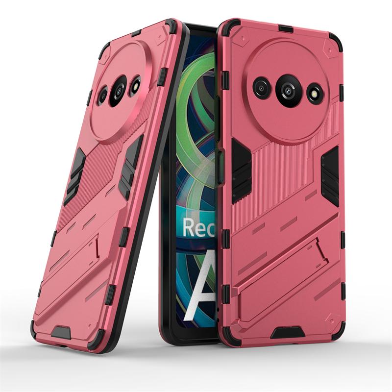 For Xiaomi Poco C61 Case Cover Poco C61 Capas New Phone Bumper Back Armor Kickstand Shockproof Cover For Poco C61 C 61 Fundas