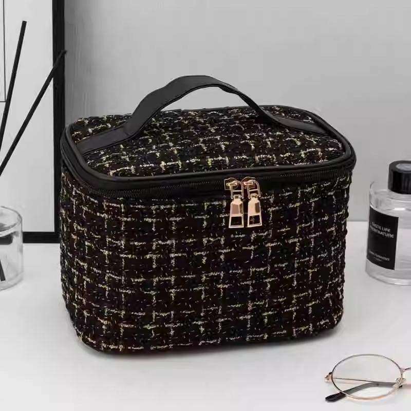 

Женская портативная косметичка большой вместимости в стиле аромат - многофункциональный ручной дорожный органайзер для туалетных принадлежностей