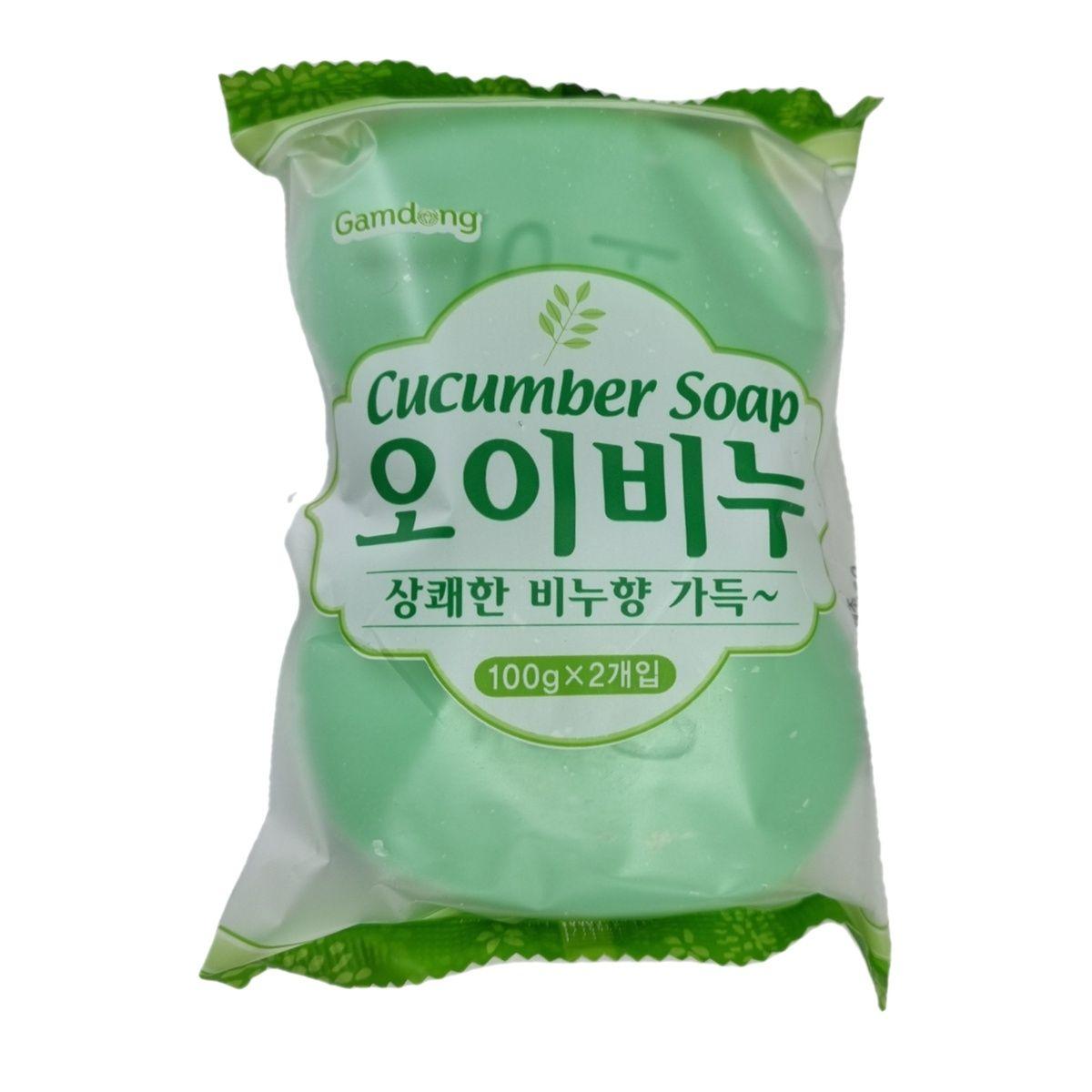 Cucumber Soap 2P Set Bathroom Face Wash Body Hand Wash [WFJFJPL_251105]
