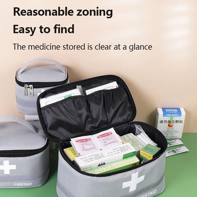 Große Kapazitäts-Medizin-Aufbewahrungstasche, Erste-Hilfe-Set, Überlebenstasche, Notfalltasche