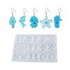 Resin Jewelry Molds,9 Pairs Earring Resin Molds for DIY Resin Jewelry,Pendant