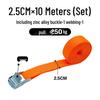 Heavy-Duty Cargo Lashing Strap