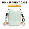 [Film Lab] Instax Mini Link3 Transparent Case Camera Protective Case with Strap CAA81
