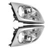1 Pair Front Bumper Corner Light Cover Fog Light Cover Fog Lamp Hood For Mazda CX7 CX-7 2009-2011