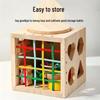 Multifunctional Bead Maze & Pegboard Educational Toy for Shape Recognition & Grip Training