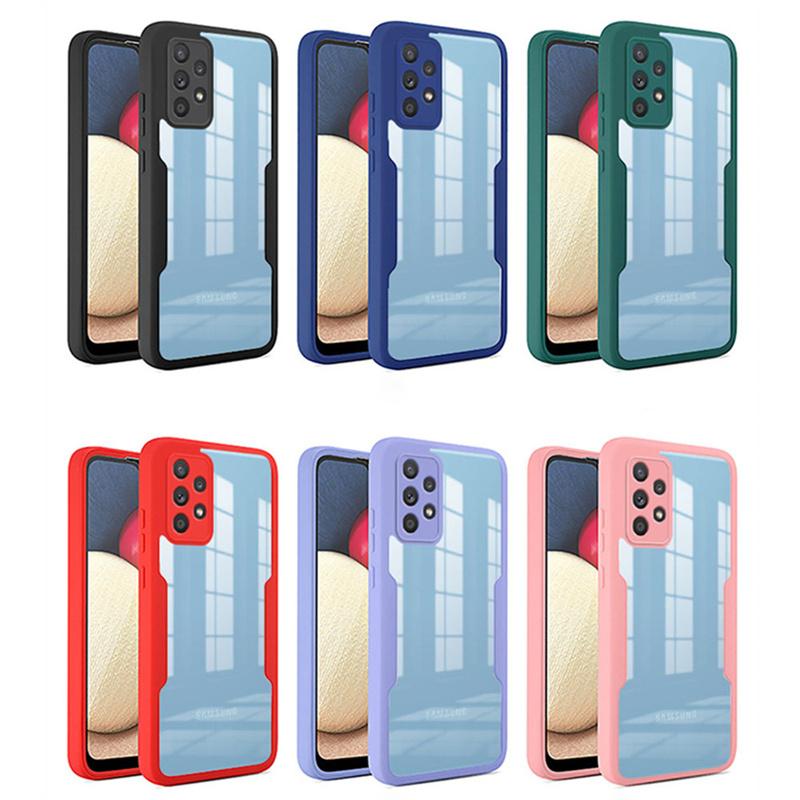 360 Full Body Front Back Protection Case for Samsung Galaxy A53 A55 A54 5G A35 A23 A13 A52 A15 A32 Clear Shockproof Cover Capa
