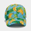 Baseballpetten met Fruitprint Zomerse Buitenzonbescherming Zonnehoeden Dames Heren Reizen Strand Anti-Zon Snapback Damesmode Pet met Vizier
