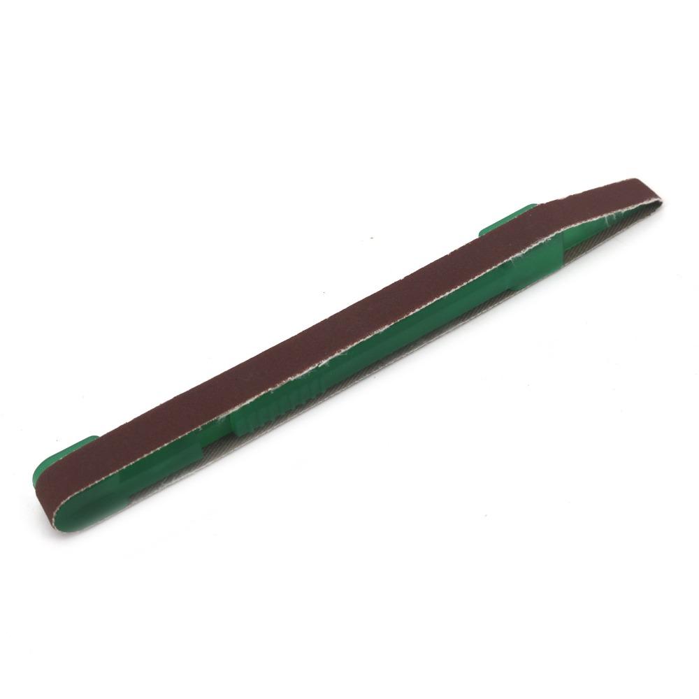 16cm Length Guitar Fret Polishing Pen Pen Shape Fret Polishing Guitar Fret Polishing Wire File Fretboard Sanding with Sand Belt