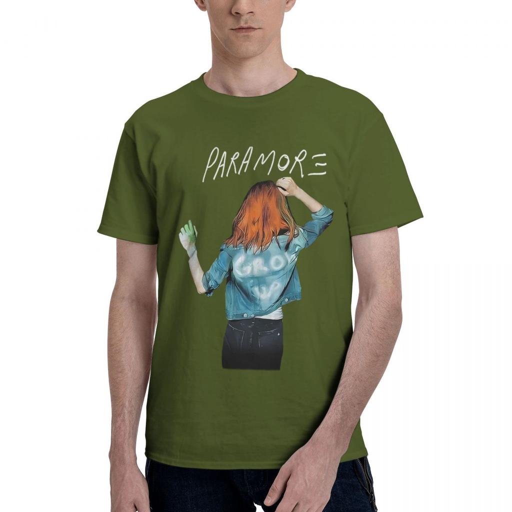 Paramore Hayley Williams Grow Up Concert 100 Cotton Casual Breathable Confortable Men Top New Gifts And TShirts Mens Shirt