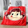 1pc Blanket Peko Chan Print Design, Lightweight Blanket for Sofa, Bed- Soft &Warm, Gift for All Seasons like Christmas, Halloween