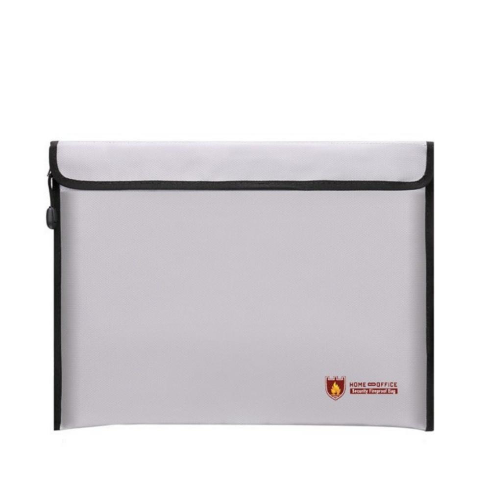 Cash Passport Holder Waterproof Document Bag Fireproof Document Organizer Fireproof Waterproof File Bag For Office Legal Travel