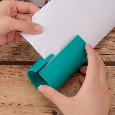 1 stück Tragbare Mini-Papierschneidemaschine Weihnachtsverpackung Papierschneidemesser Schneiden Geschenkpapierschneider