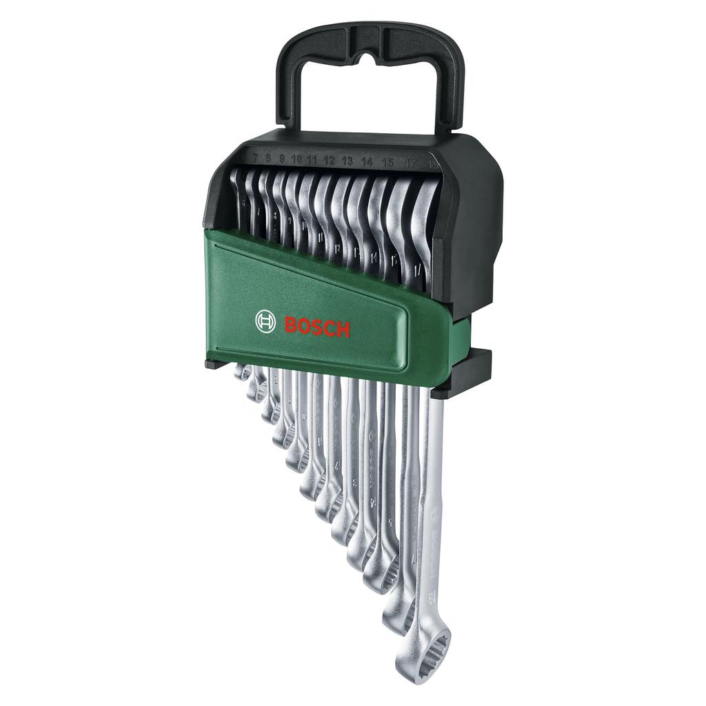 Bosch Hand Tool Series Combination Wrench Set of 12 (1600A02Z9D)