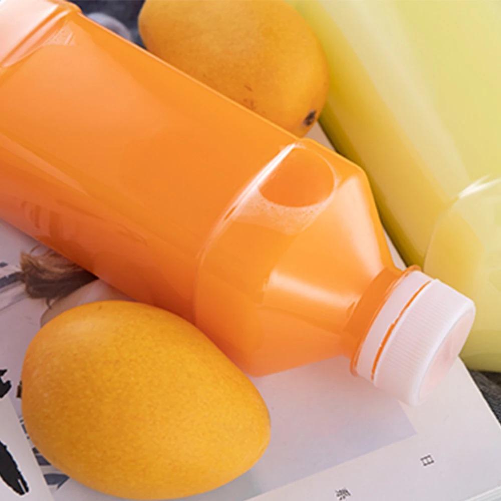 5Pcs 100ml Plastic Empty Bottles Multi-Function Milk Bottles New Portable Beverage Bottles