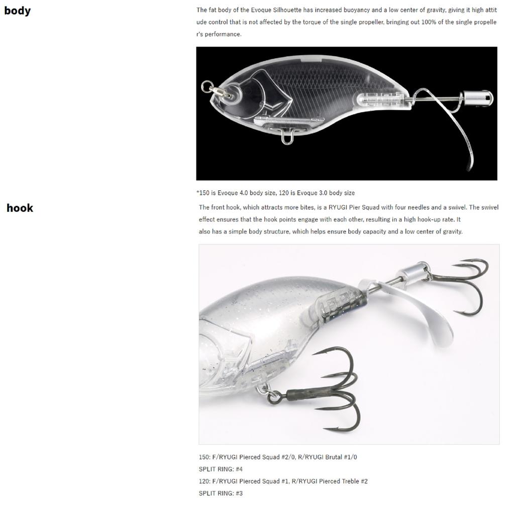 Deps Evoke Zero 150 Floating Lure 05 (1051)
