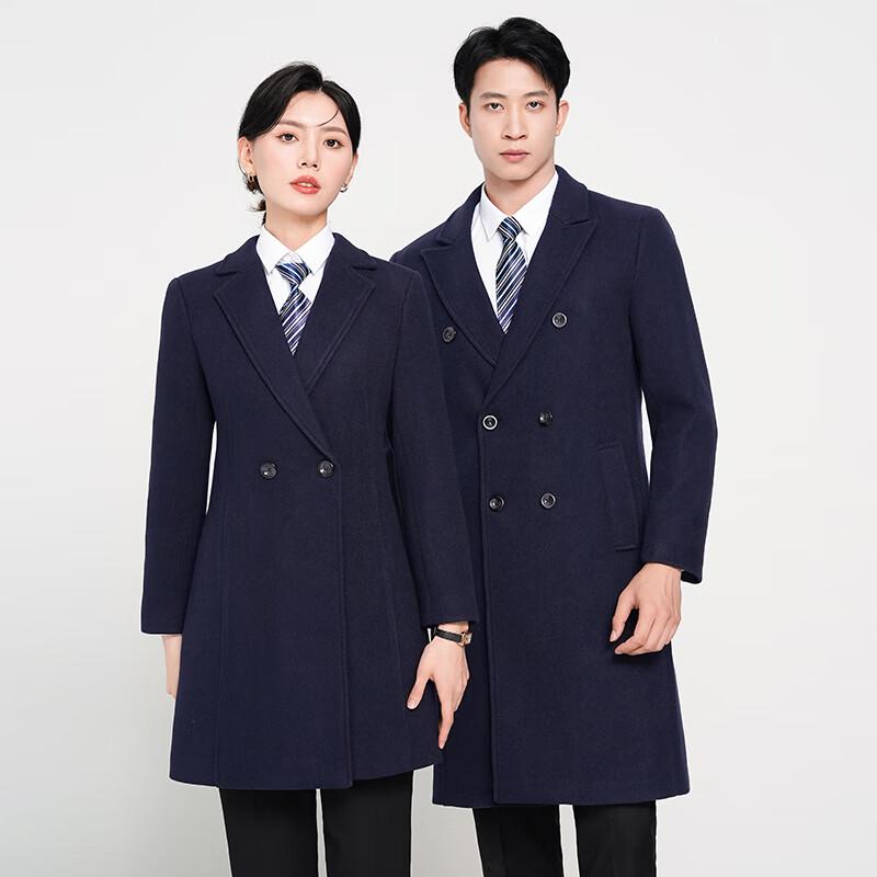 Troloman Unisex Wool Blend Workwear Coat 4XL