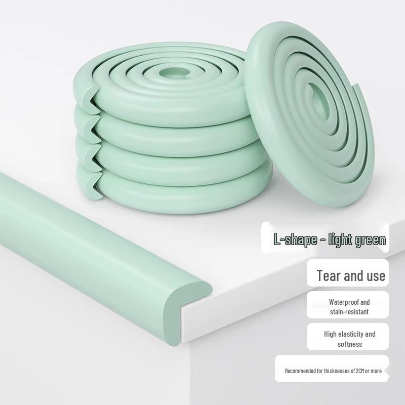 Protector de Esquina de Pared Blando: Tira Decorativa de Arco Redondo para la Seguridad del Bebé