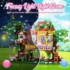 840 Piece Tree House Building Sets,Girls Creative Forest House Building Blocks Kit,STEM Friends Friendship Tree House with Swing Animals