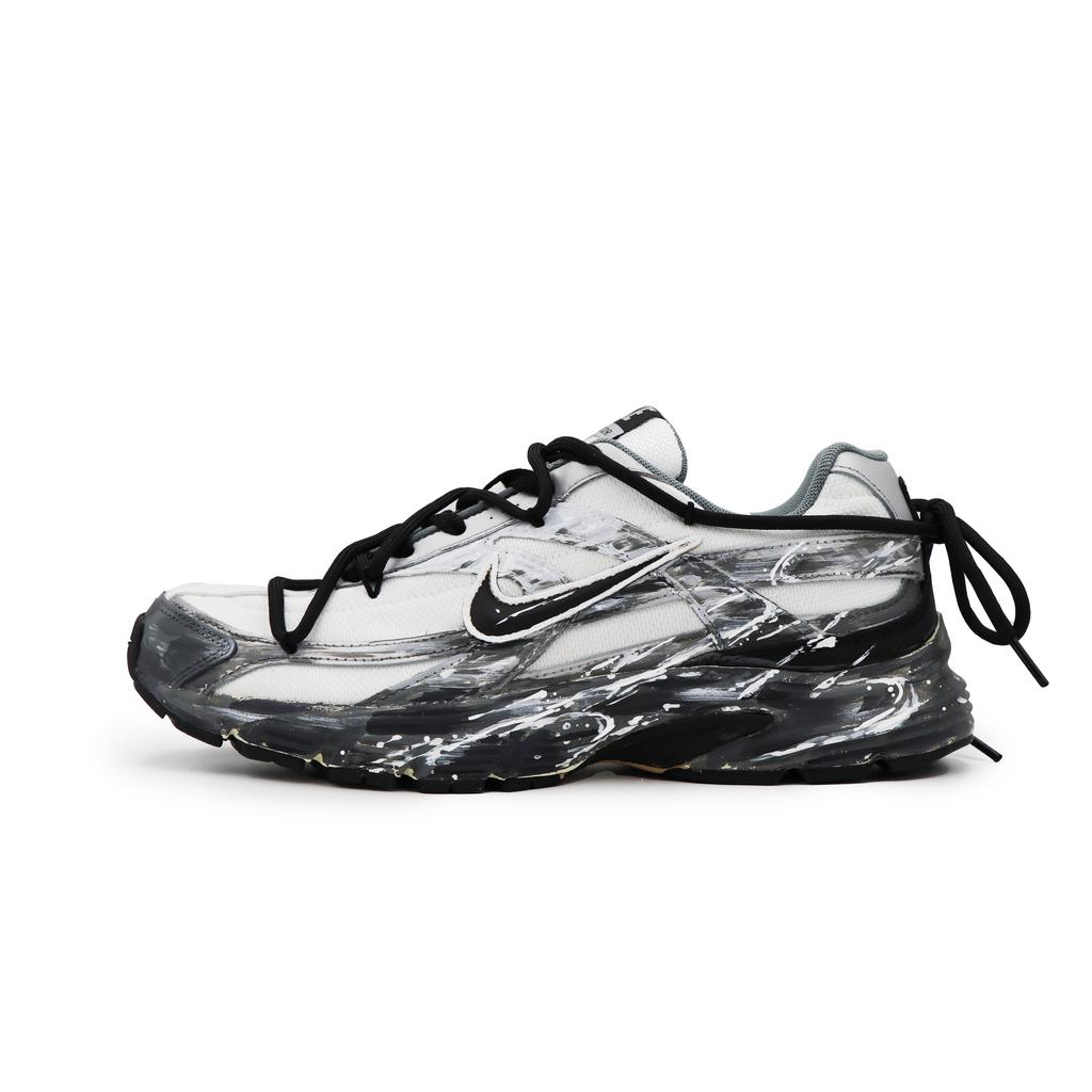 Nike Initiator Low top Running Shoes Men's Gray White Black IO7609-101(Team413-)