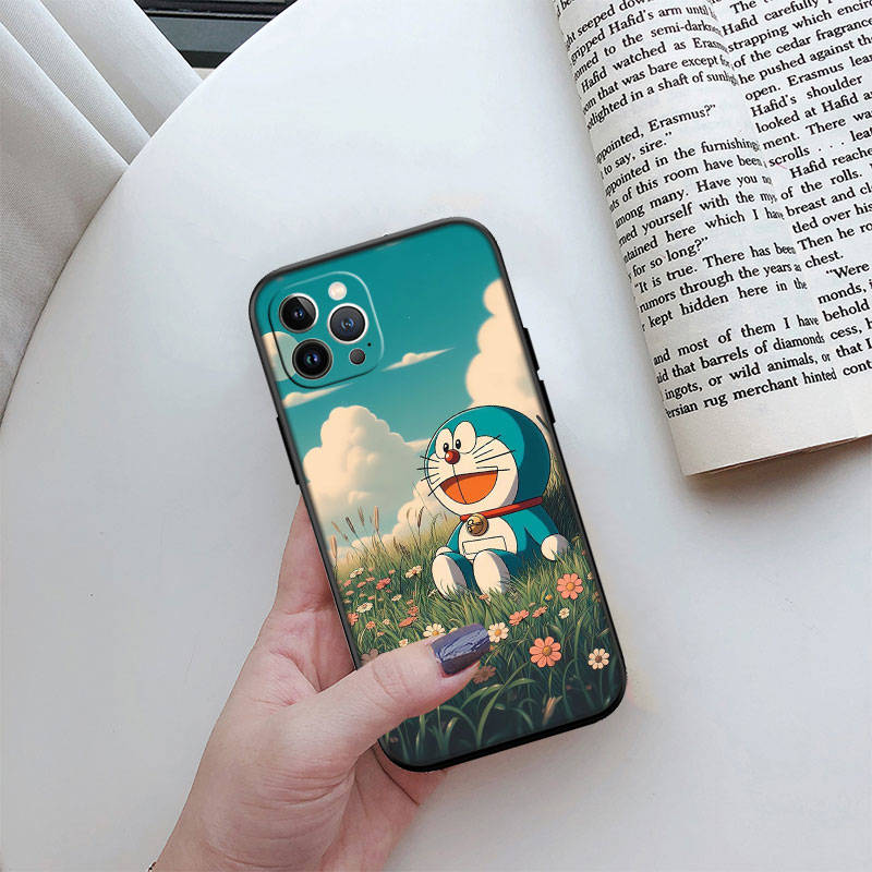 

JO20 Doraemon Phone Case for Motorola G54 POWER Edition G55 G64 G75 G84 X30 X40 X50 S30 S50 Pro Ultra E15 E14 G71 G22 G41 G51 G50 G30 Moto S50 5G Темно-синій