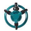 360 degrees  Fully Circle Rotating Watering Sprinkler Irrigation System 3 Nozzle Pipe Hose for Garden