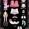 19cm Niedliche Anime-Puppe Komplettset mit Kleidung OB11 GSC DIY Verkleidungsspielzeug