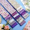 40 Pieces/Set Colorful Cotton Fabric Strips Crafts Fashionable Roll Cloth  Handmade Accessories