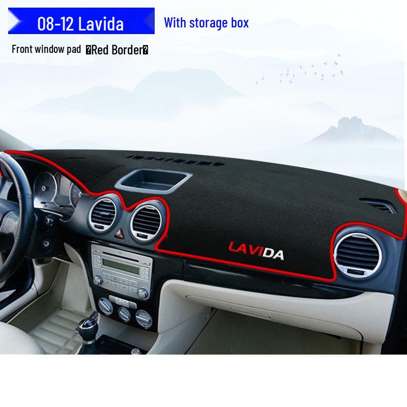 Volkswagen Lavida Dashboard Sunshade: Light-Blocking Console Pad for Interior Protection, Sharp Edition 24 Voyage.
