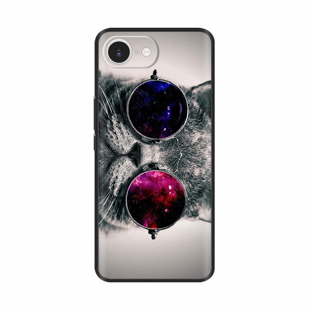 Silicone Phone Case For For iPhone 16E iPhone16E SE 2025 SE4 5G Soft Black Shockproof Shell Protection Back Cover Cases Coque